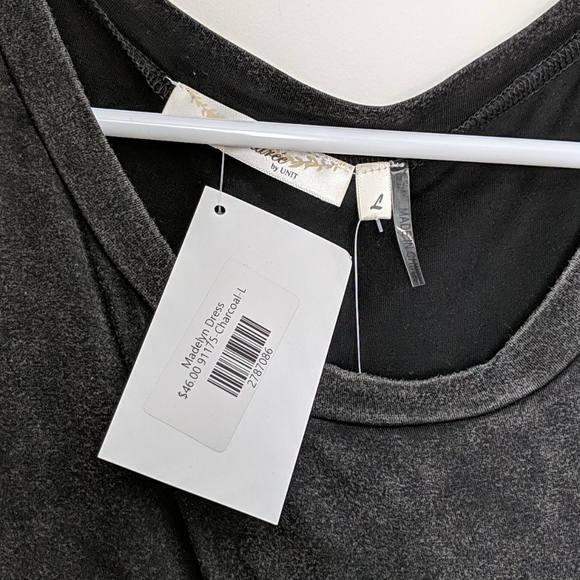 Andree by Unit charcoal dress - Picture 2 of 9